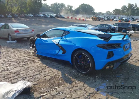 2023 Chevrolet Corvette Stingray Rwd 1Lt из США, поврежденный, VIN 1G1YA2D42P5111096